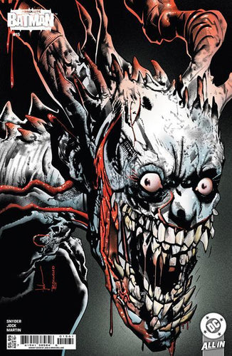 ABSOLUTE BATMAN #15 CVR D BRIAN BOLLAND JOCK CARD STOCK VAR