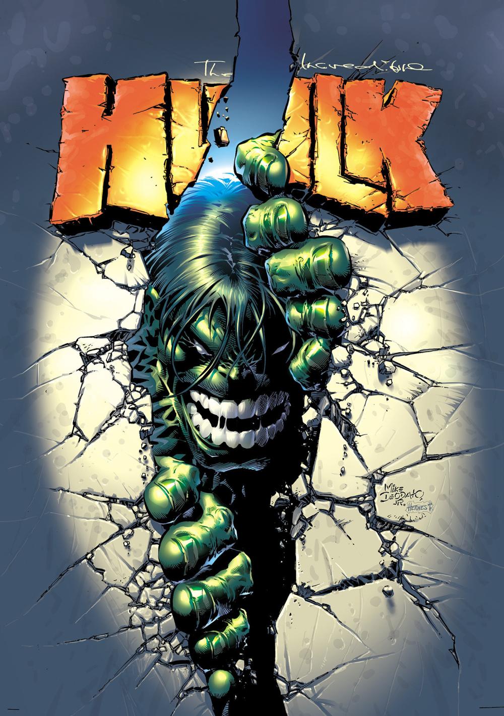 INCREDIBLE HULK RETURN OF THE MONSTER OMNIBUS MIKE DEODATO JR COVER DM ONLY HC
