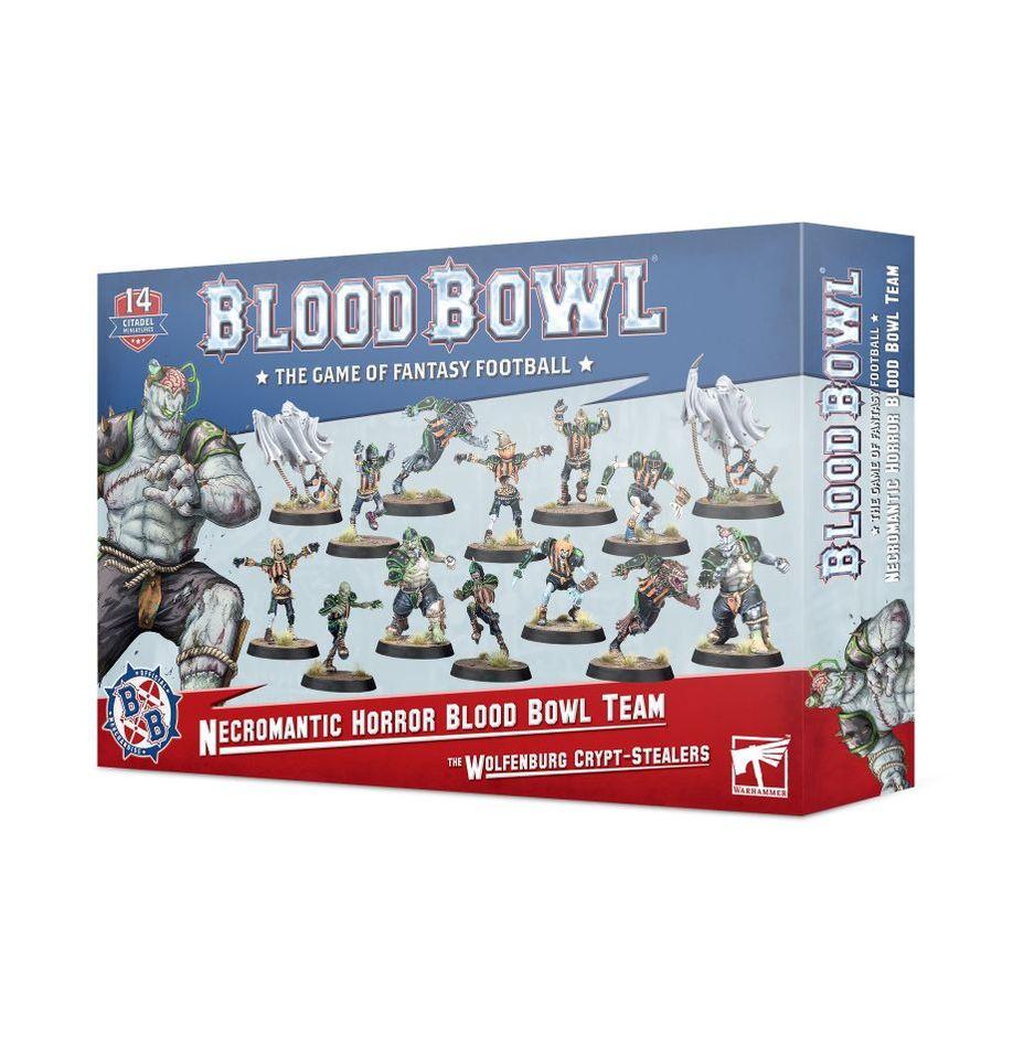 WARHAMMER BLOOD BOWL TEAM NECROMANTIC HORROR THE WOLFENBURG CRYPT STEALERS
