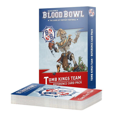 WARHAMMER BLOOD BOWL TOMB KINGS TEAM REFERENCE CARD PACK