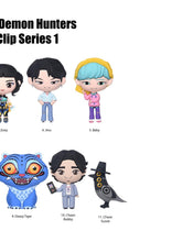 Load image into Gallery viewer, KPOP DEMON HUNTERS 3D FOAM BAG CLIP SERIES 1
