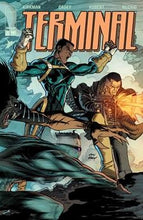 Load image into Gallery viewer, TERMINAL #1 CVR M ANDY KUBERT &amp; DAVE MCCAIG CONNECTING WRAPAROUND CHROMIUM VAR
