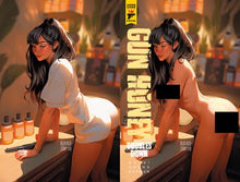 Load image into Gallery viewer, GUN HONEY DOUBLES DOWN #2 CVR F RARE TEMPTER WRAPAROUND NUDE/CLOTHED BAGGED VAR (OF 4)
