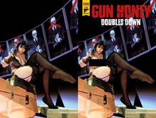 Load image into Gallery viewer, GUN HONEY DOUBLES DOWN #2 CVR H SEAGE WRAPAROUND NUDE/CLOTHED BAGGED VAR (OF 4)
