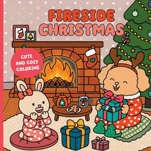 Load image into Gallery viewer, FIRESIDE CHRISTMAS TP A CUTE &amp; COZY COLORING BOOK

