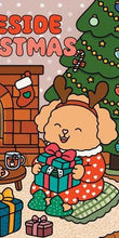 Load image into Gallery viewer, FIRESIDE CHRISTMAS TP A CUTE &amp; COZY COLORING BOOK
