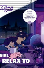 Load image into Gallery viewer, LOFI GIRL COLORS TO RELAX TO TP
