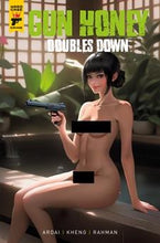 Load image into Gallery viewer, GUN HONEY DOUBLES DOWN #4 CVR E RARE TEMPTER WRAPAROUND NUDE CLOTHED BAGGED VAR (OF 4)
