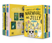 Load image into Gallery viewer, A WAFFLE LOT MORE NARWHAL AND JELLY HARDCOVER BOOKS 6-10

