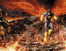 Load image into Gallery viewer, ABSOLUTE SUPERMAN #25 CVR G BJORN BARENDS DC SHOWCASE WRAPAROUND FOIL VAR
