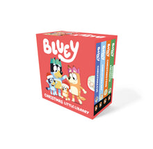 Load image into Gallery viewer, BLUEY CHRISTMAS LITTLE LIBRARY 4-BOOK BOX SET
