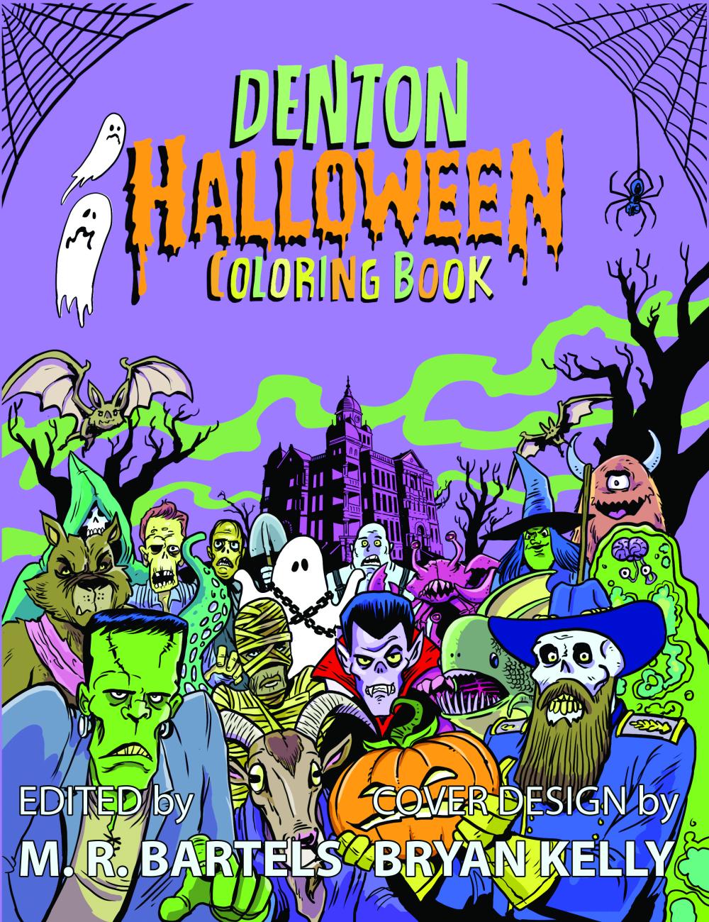 2025 DENTON HALLOWEEN COLORING BOOK