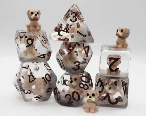 FOAM BRAIN HAZEL THE GOOD DOGGO RPG DICE SET