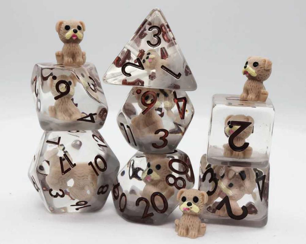 FOAM BRAIN HAZEL THE GOOD DOGGO RPG DICE SET