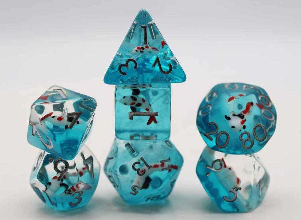 WATER GARDEN KOI RPG DICE SET