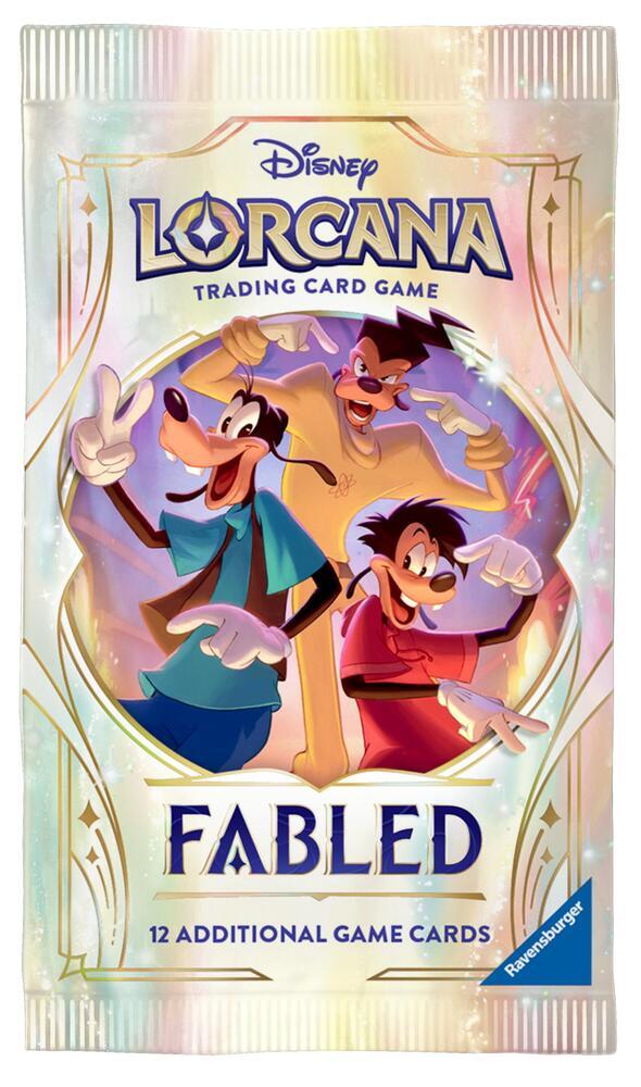 DISNEY LORCANA TCG FABLED BOOSTER PACK