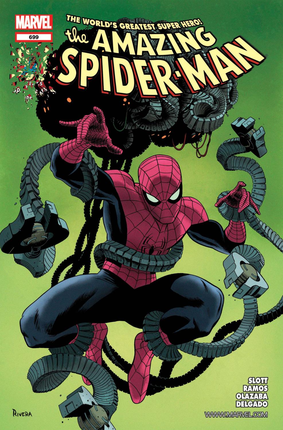 AMAZING SPIDER-MAN #699 2ND PRINT