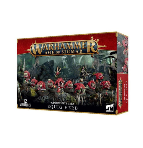 WARHAMMER AGE OF SIGMAR GLOOMSPITE GIYZ SQUIG HERD