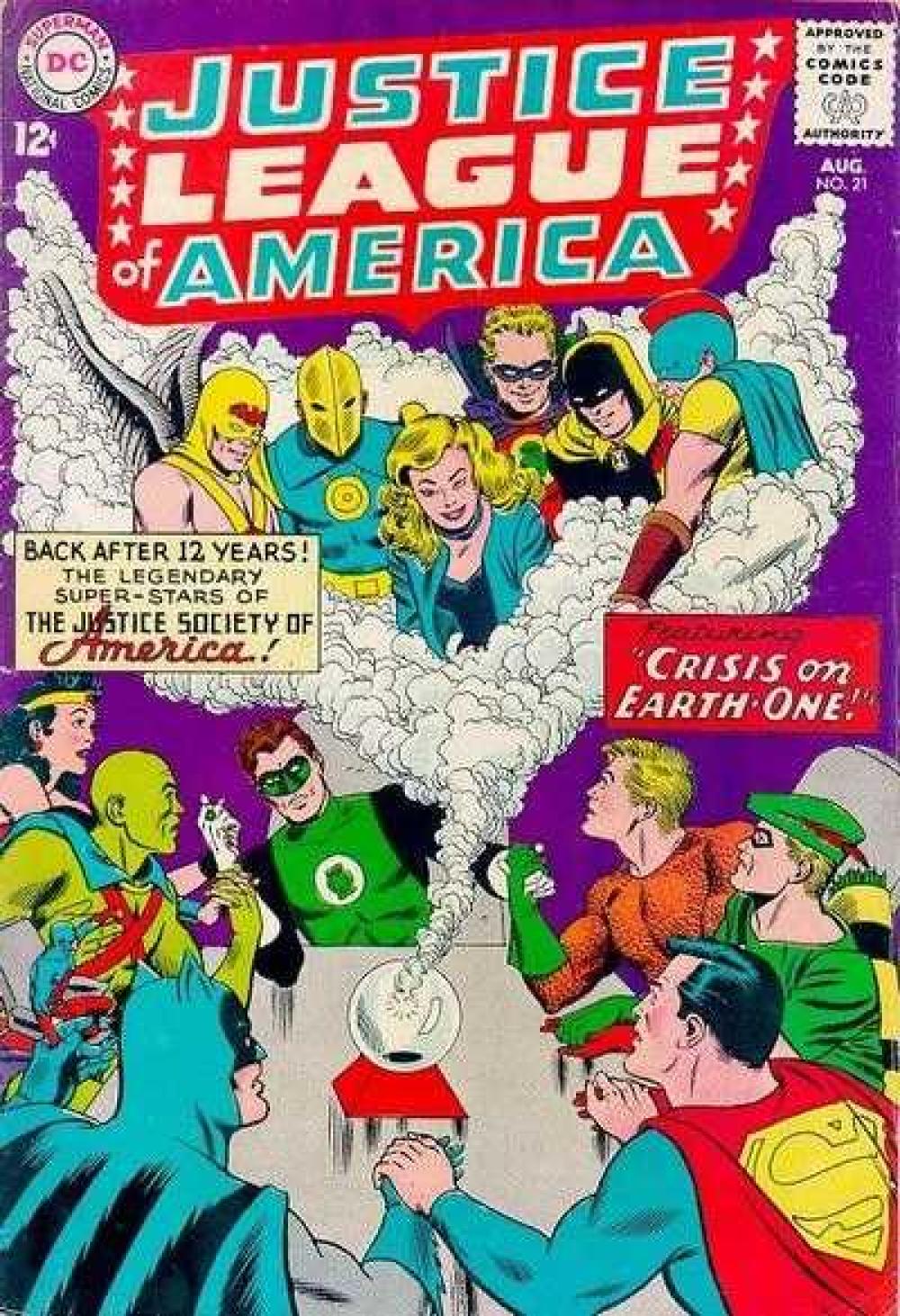 JUSTICE LEAGUE OF AMERICA 1960 #21