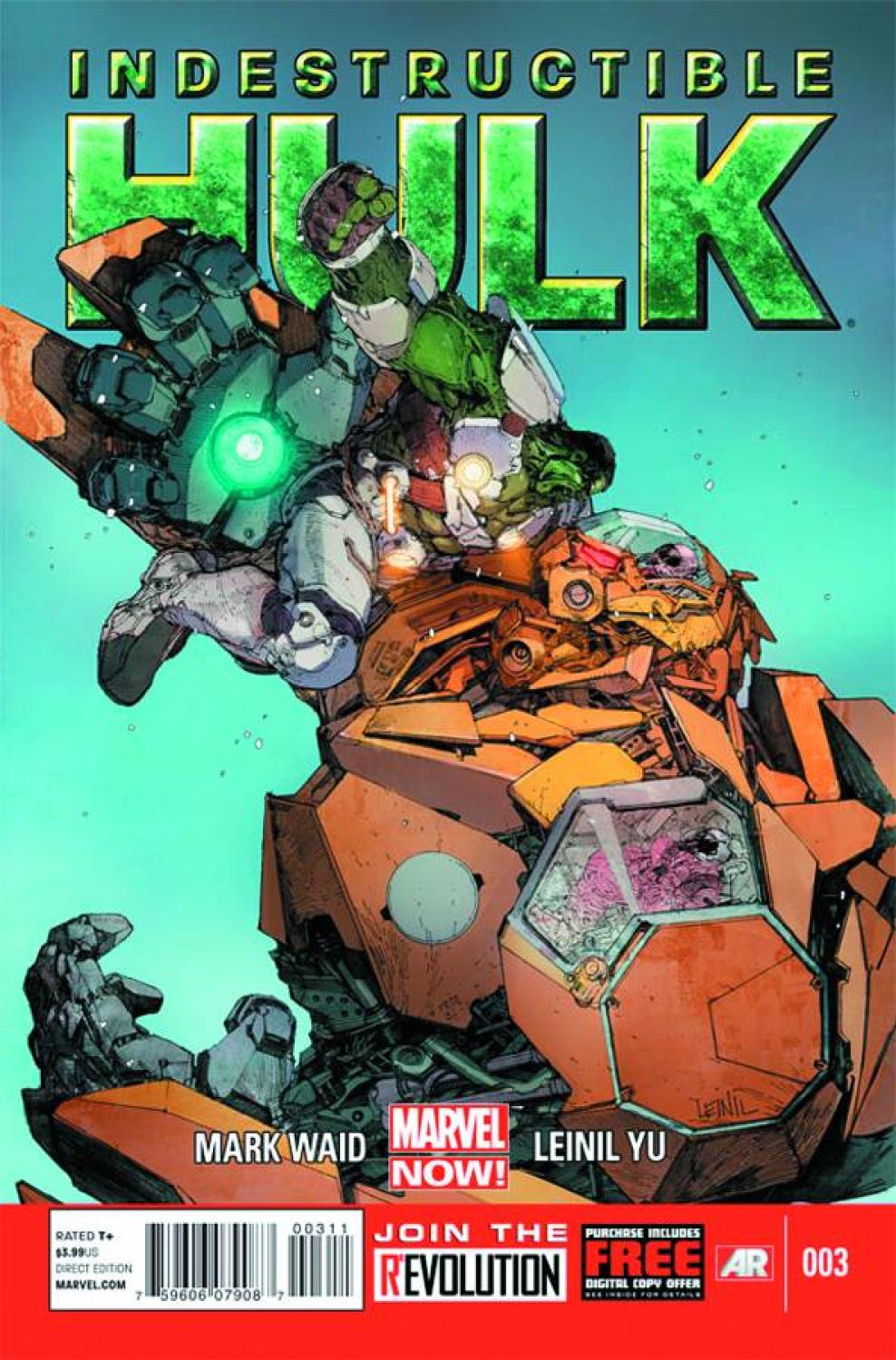 INDESTRUCTIBLE HULK 2012 #3 NOW