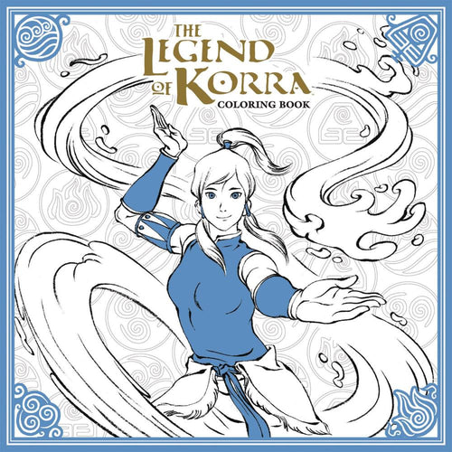 LEGEND OF KORRA COLORING BOOK TP