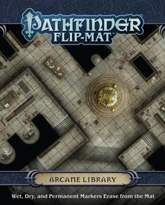 PATHFINDER FLIP MAT ARCANE LIBRARY