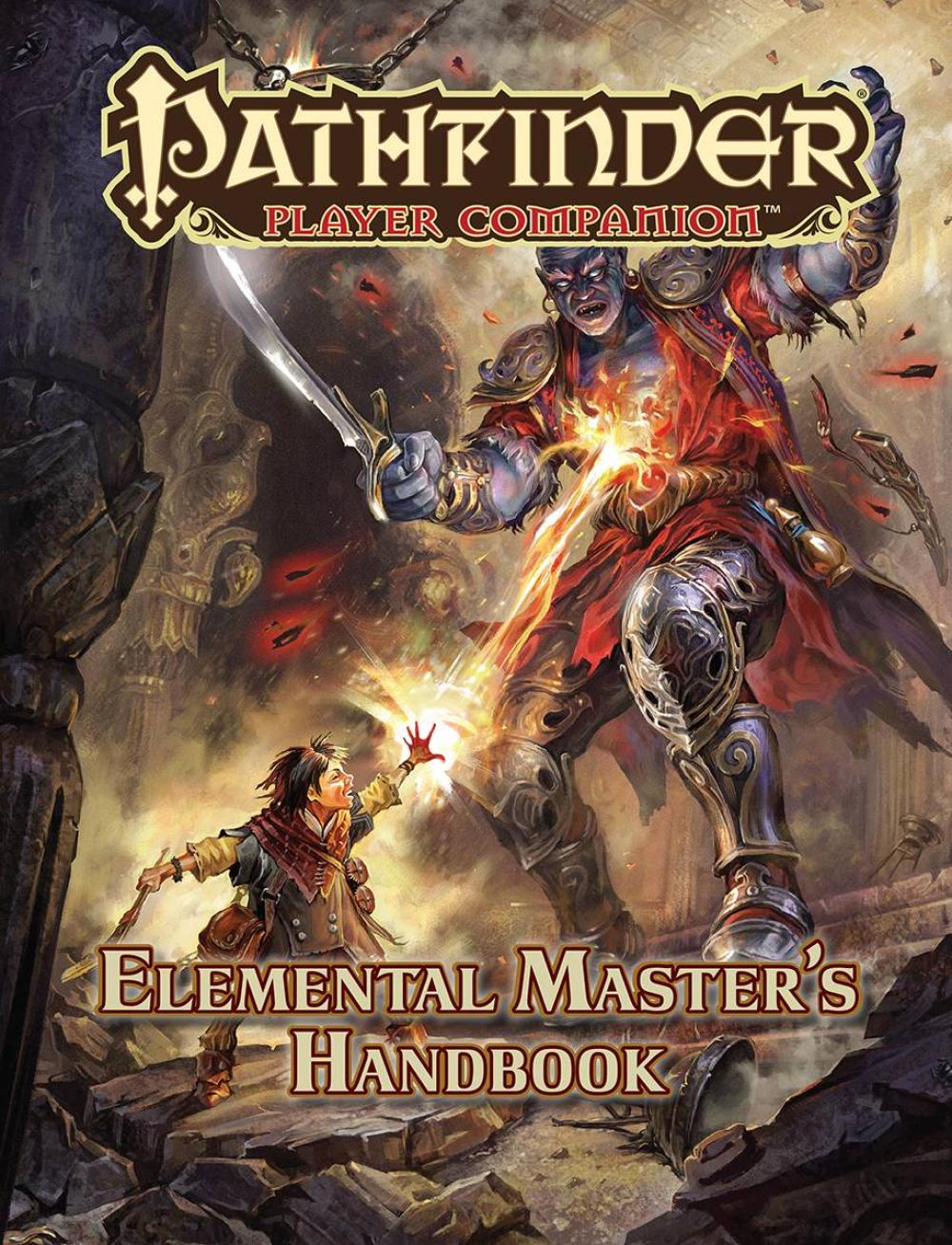 PATHFINDER PLAYER COMPANION ELEMENTAL MASTER HANDBOOK SC