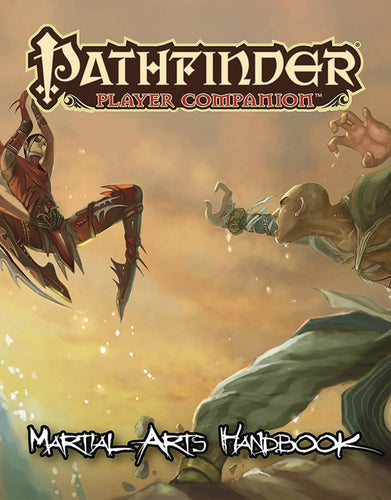 PATHFINDER PLAYER COMPANION MARTIAL ARTS HANDBOOK SC