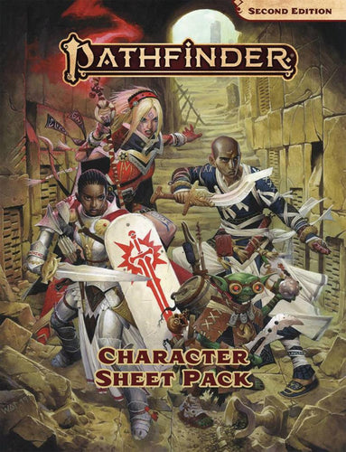 PATHFINDER CHARACTER SHEET PACK