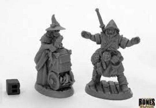 REAPER MINI 44035 DREADMERE TOWNSFOLK FISHMONGERS 2 PACK