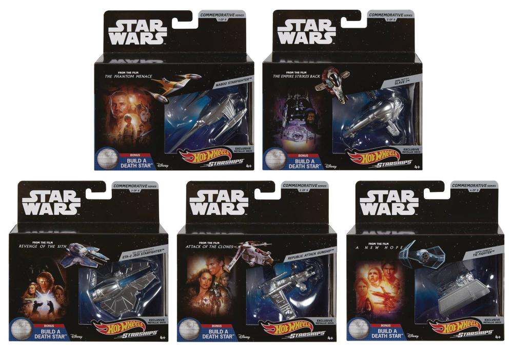 HW SW COMMEMORATIVE SERIES DIE-CAST VEHICLE ASST