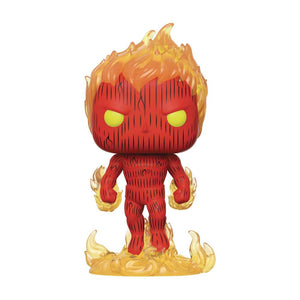 POP MARVEL FANTASTIC FOUR HUMAN TORCH VIN FIG