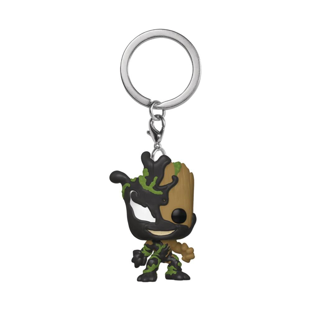 POCKET POP MARVEL VENOM GROOT FIG KEYCHAIN