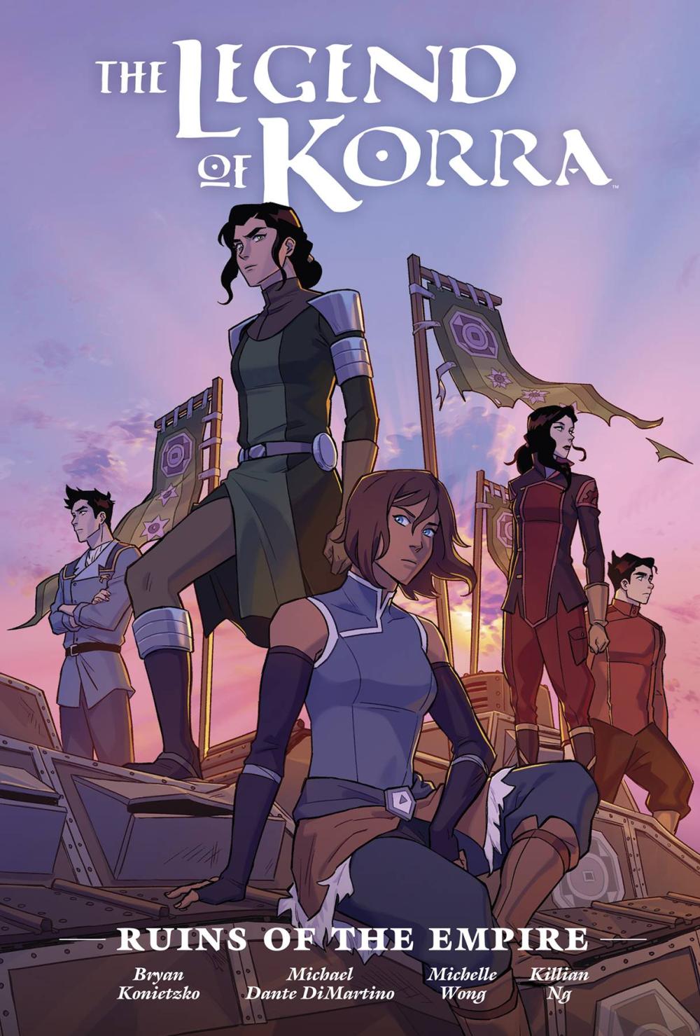 LEGEND OF KORRA RUINS OF EMPIRE LIBRARY ED HC