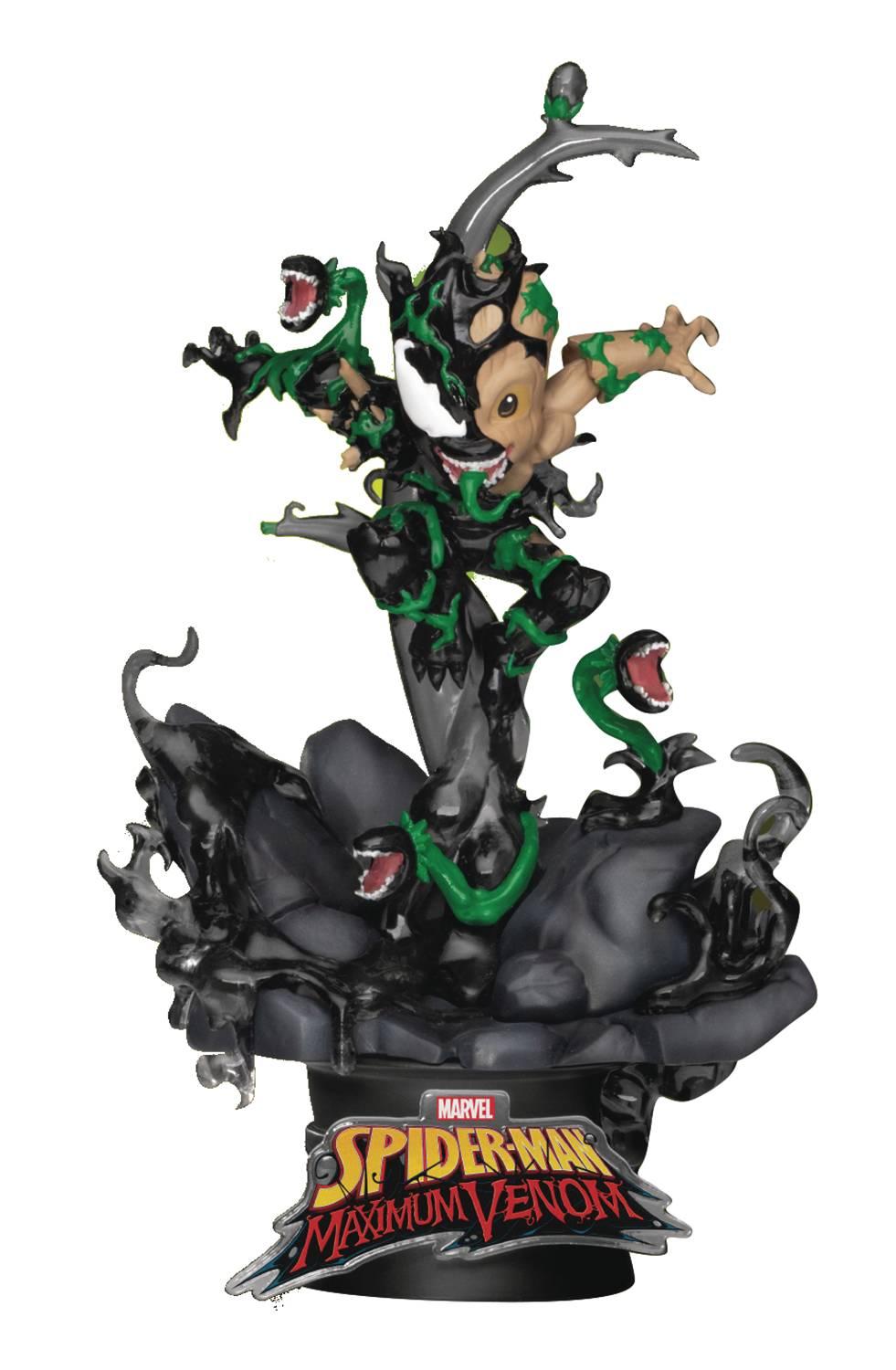 MAXIMUM VENOM DS-068 LITTLE GROOT D-STAGE SER 6IN STATUE
