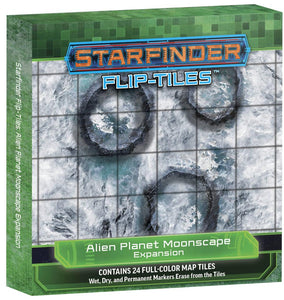 STARFINDER FLIP TILES ALIEN PLANET MOONSCAPE EXP