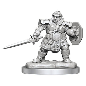 D&D NOLZURS MARVELOUS MINIS DWARF FIGHTER FEMALE FIG