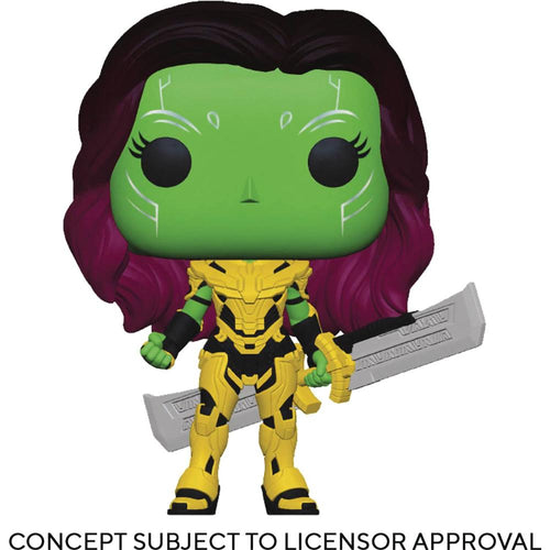 POP MARVEL WHAT IF S3 GAMORA BLADE OF THANOS VINYL FIG