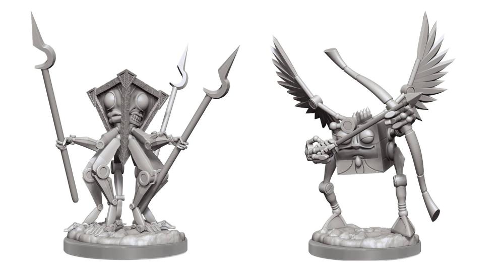 D&D NOLZURS MARVELOUS UNPAINTED MINIS MODRONS