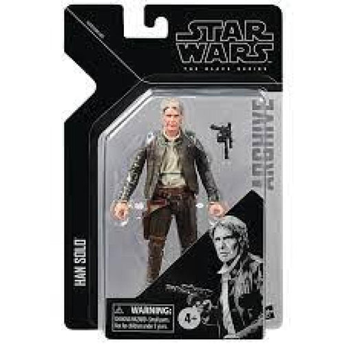 STAR WARS BLACK ARCHIVES 6IN HAN SOLO AF