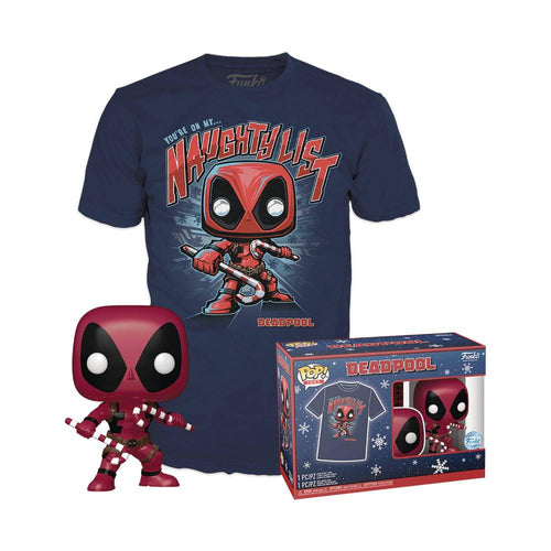 POP & TEE MARVEL DEADPOOL HLD TS M