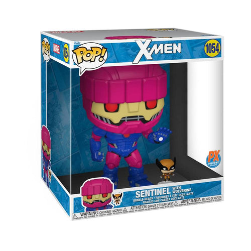 POP JUMBO X-MEN SENTINEL & WOLVERINE PX VIN FIG