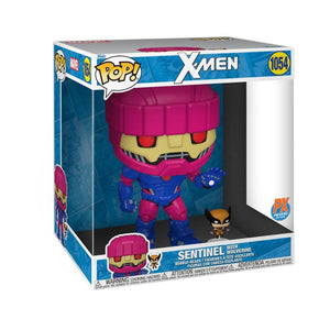 POP JUMBO X-MEN SENTINEL & WOLVERINE PX VIN FIG