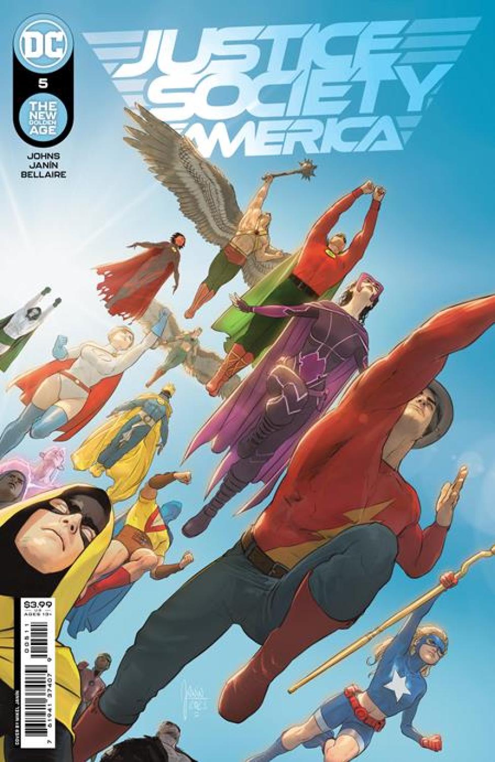 JUSTICE SOCIETY OF AMERICA #5 CVR A MIKEL JANIN