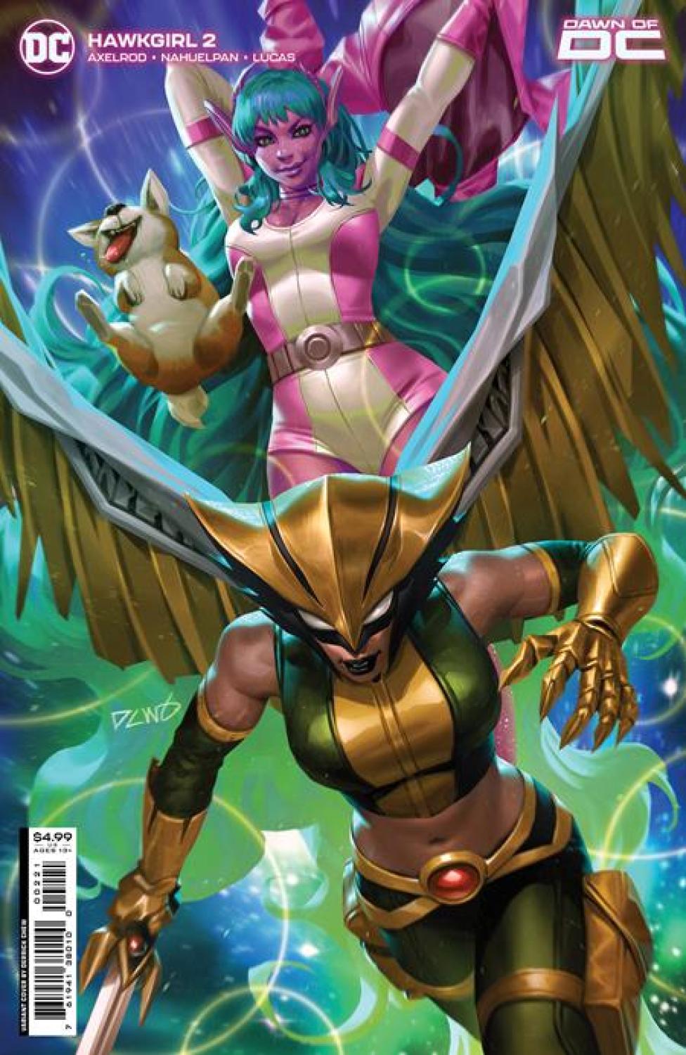 HAWKGIRL #2 CVR B DERRICK CHEW CARD STOCK VAR (OF 6)