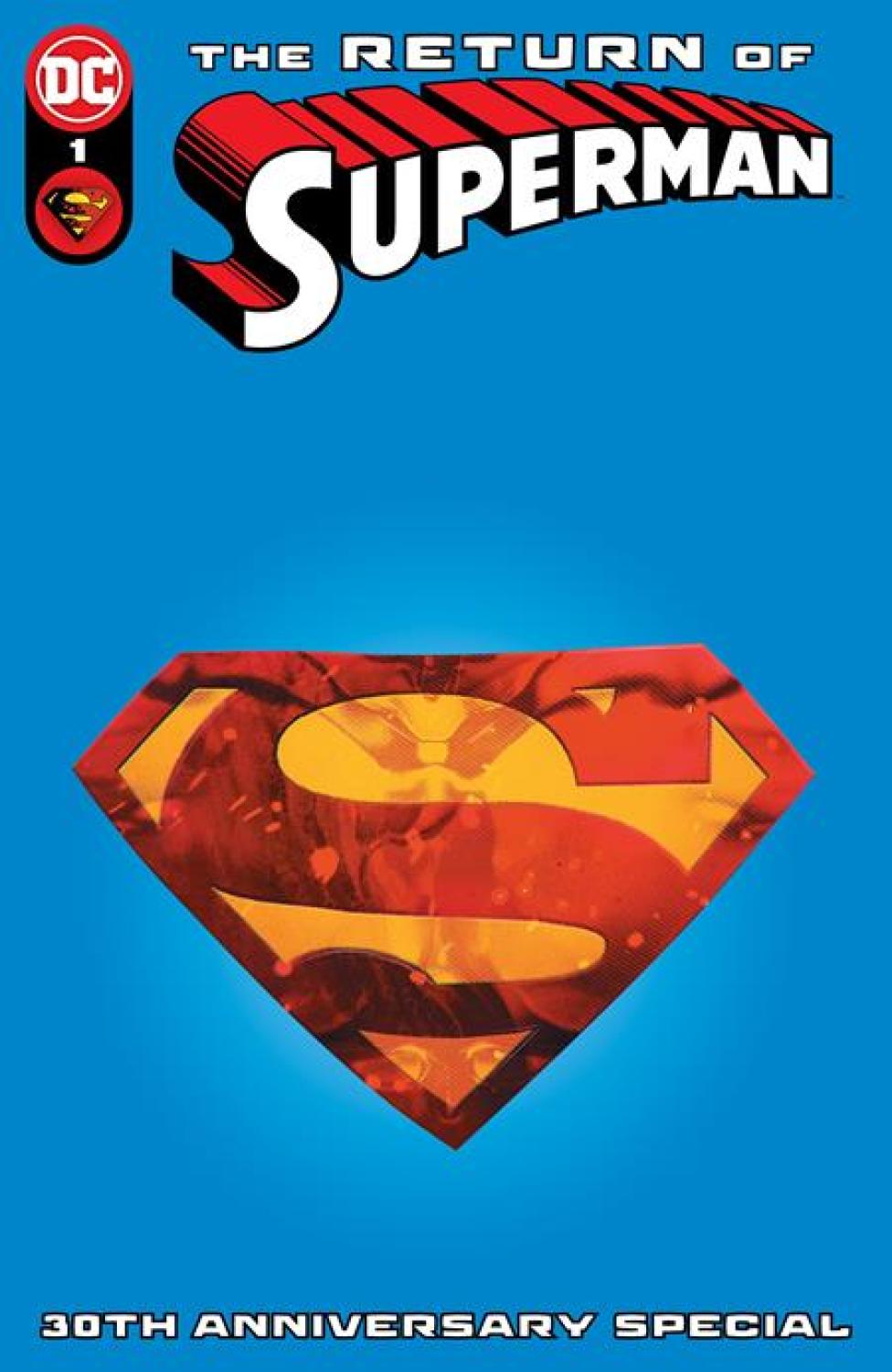 RETURN OF SUPERMAN 30TH ANNIVERSARY SPECIAL #1 ONE SHOT CVR B JOHN GIANG CYBORG SUPERMAN DIE-CUT VAR