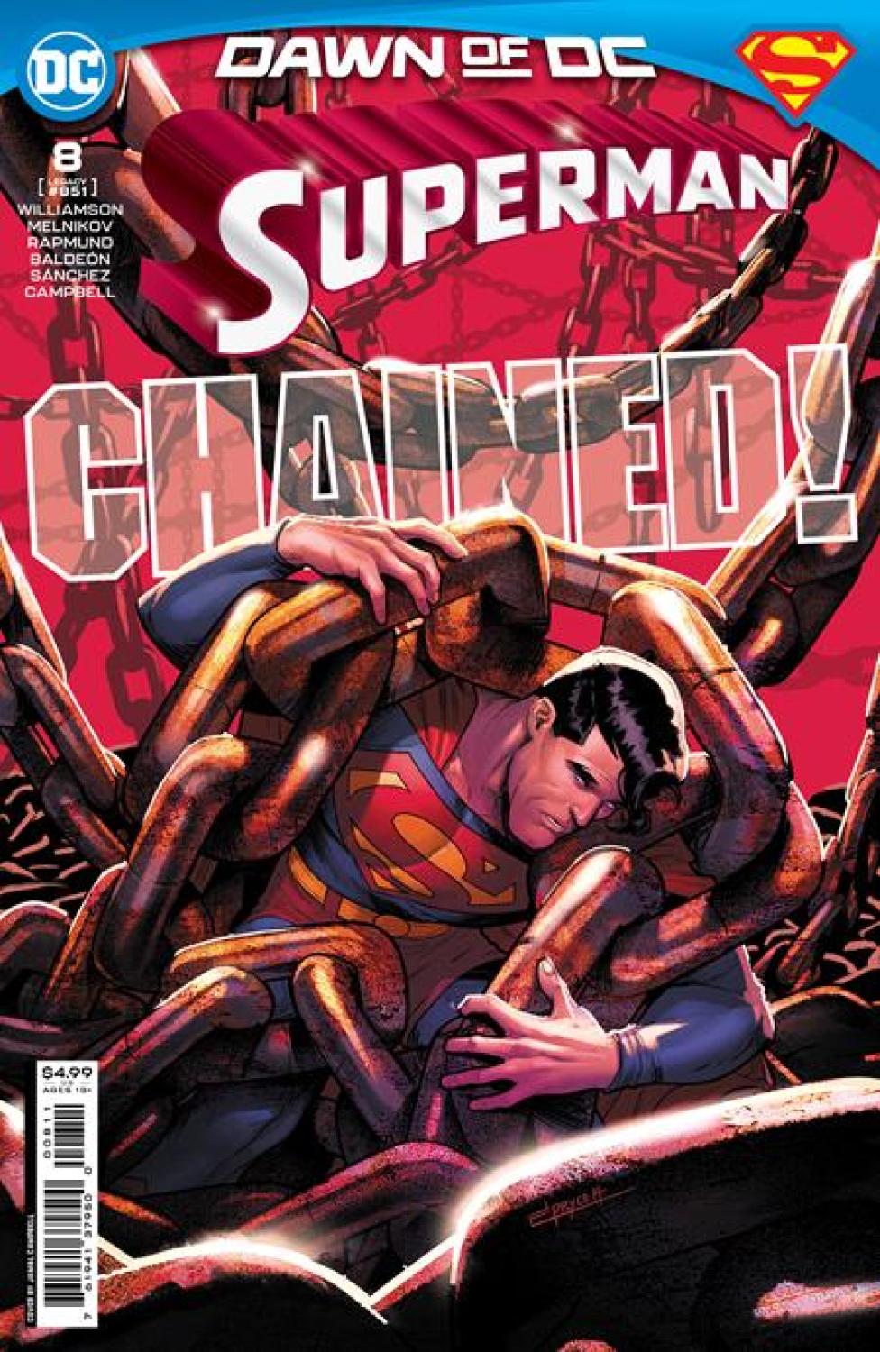 SUPERMAN #8 CVR A JAMAL CAMPBELL