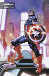 CAPTAIN AMERICA #5 JAN BAZALDUA STORMBREAKERS VAR CVR B