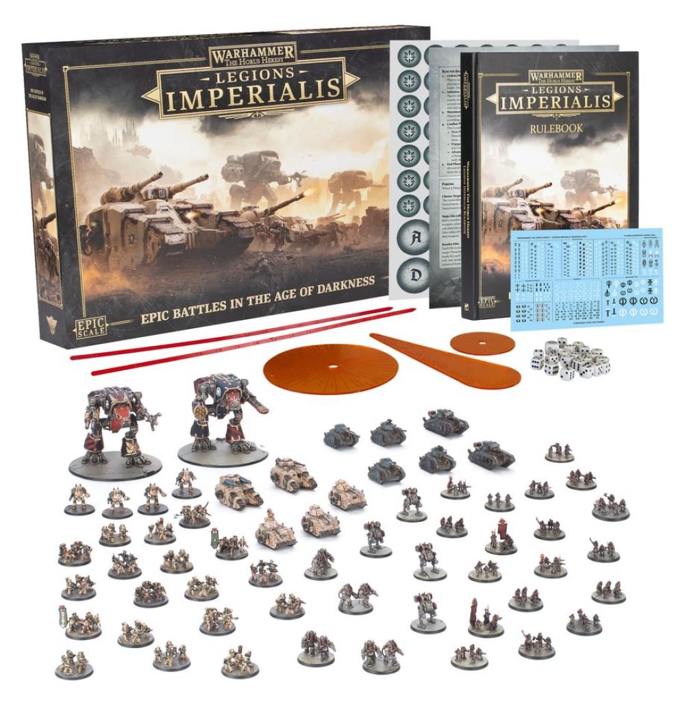 WARHAMMER: THE HORUS HERESY LEGION IMPERIALS EPIC BATTLES IN THE AGE OF DARKNESS