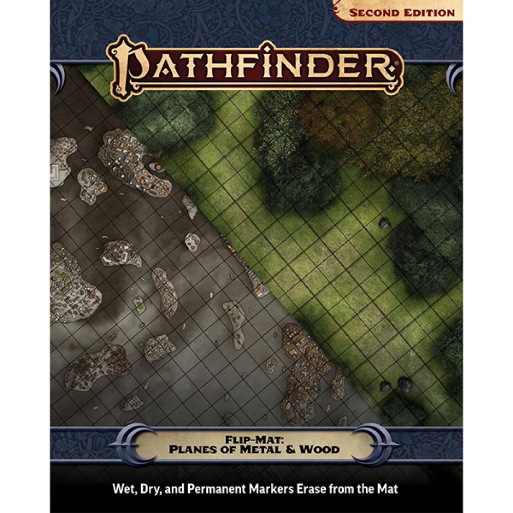 PATHFINDER RPG: FLIP MAT PLANES OF METAL AND WOOD